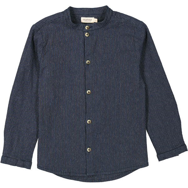 MarMar - torben chambray hemd - blue