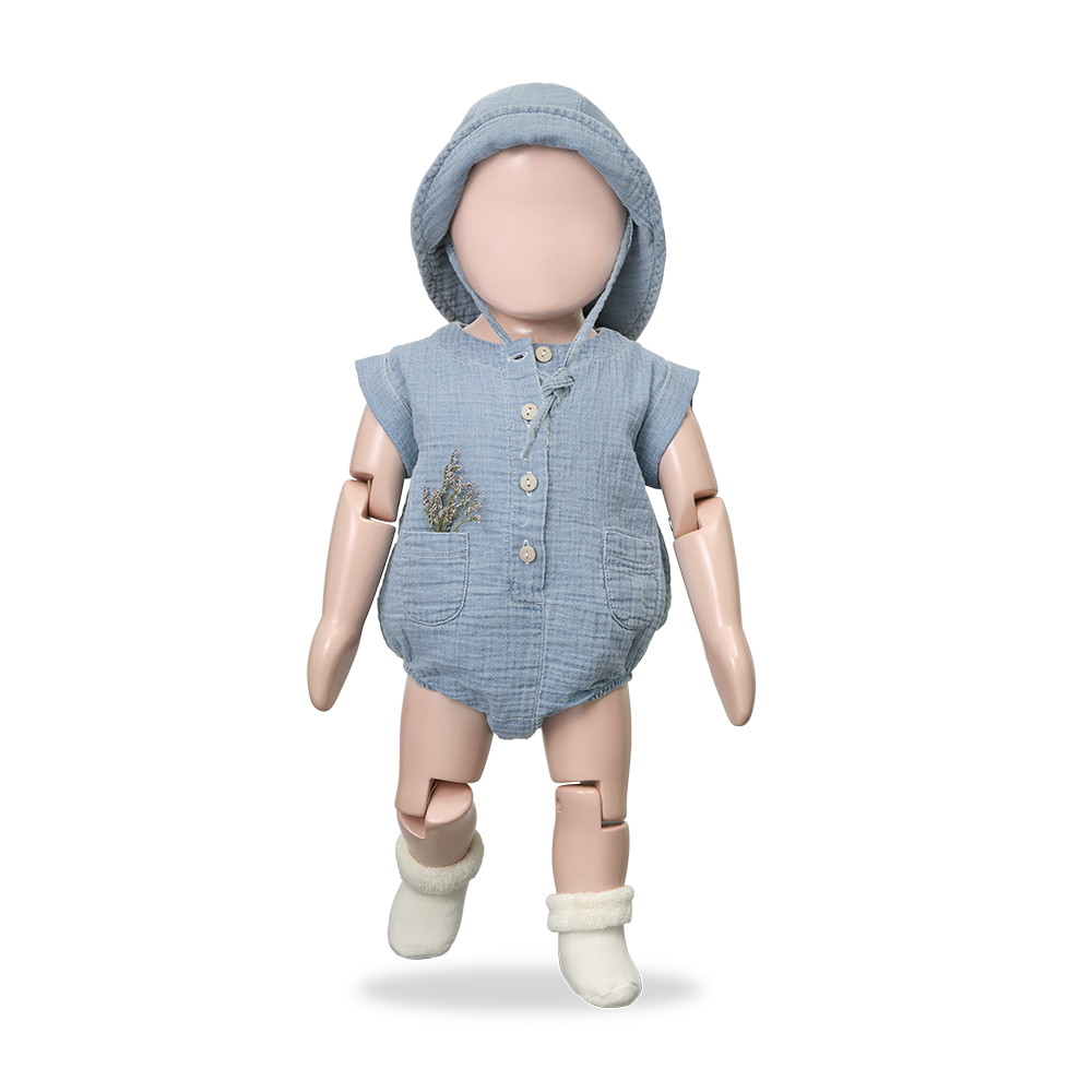 1+ in the family - jumpsuit carlo - denim