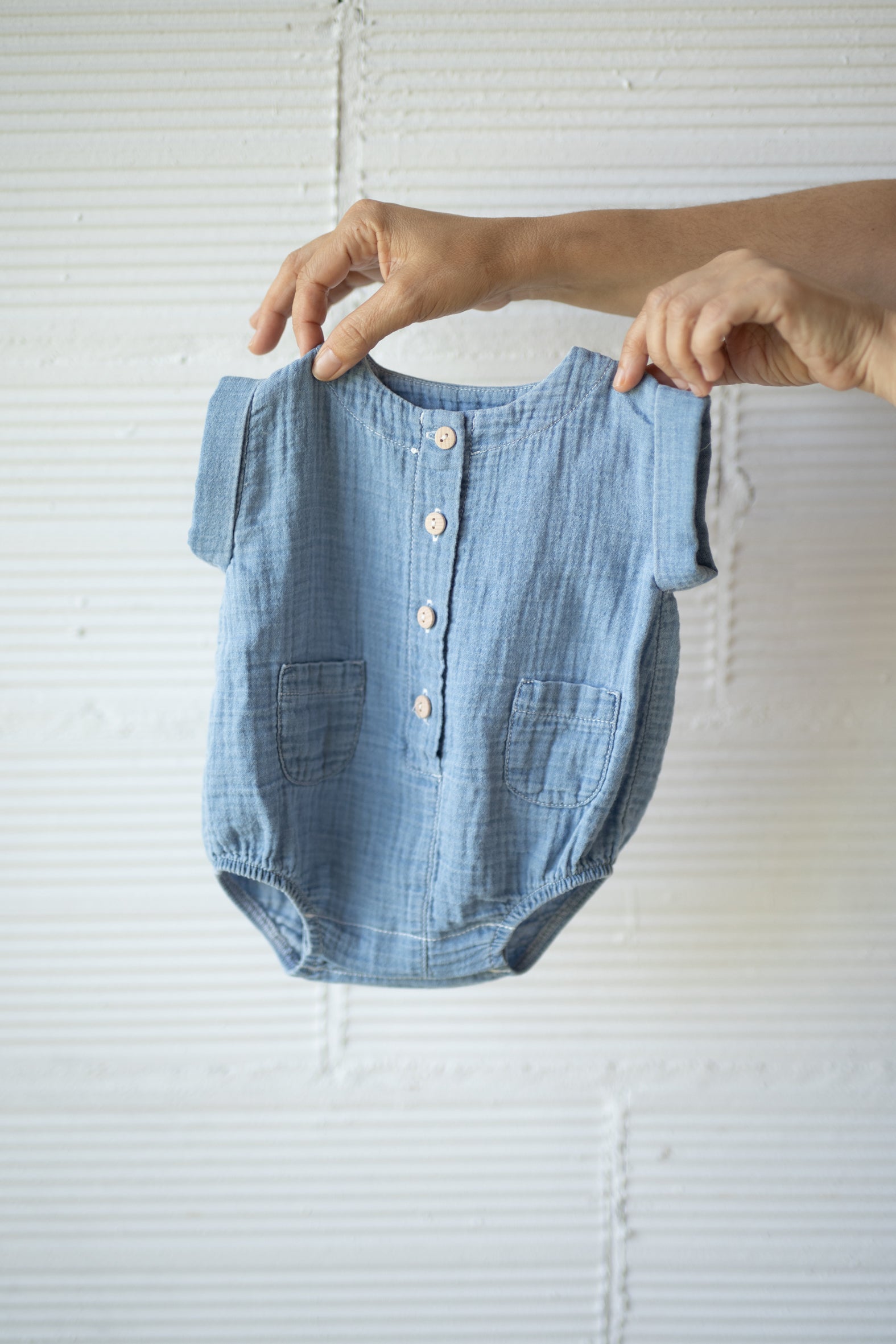 1+ in the family - jumpsuit carlo - denim