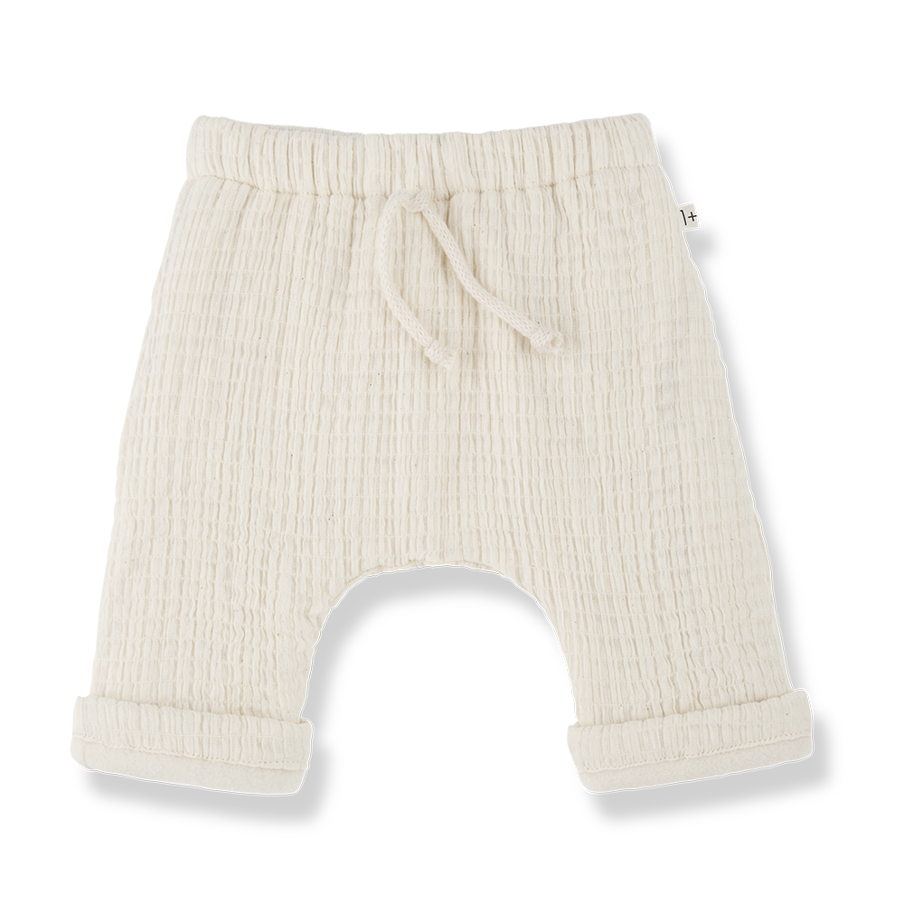 1+ in the family - broek ramon - ecru