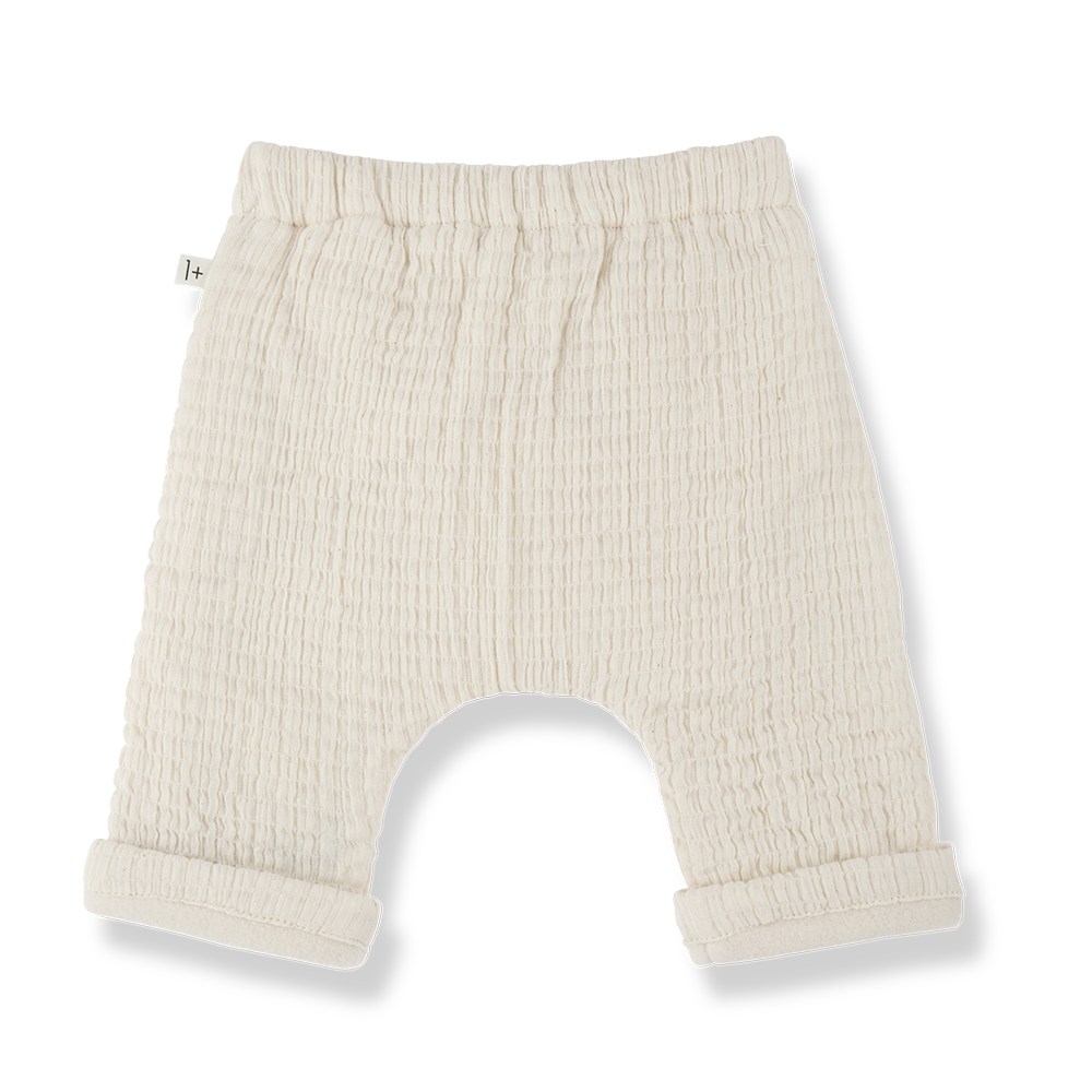 1+ in the family - broek ramon - ecru