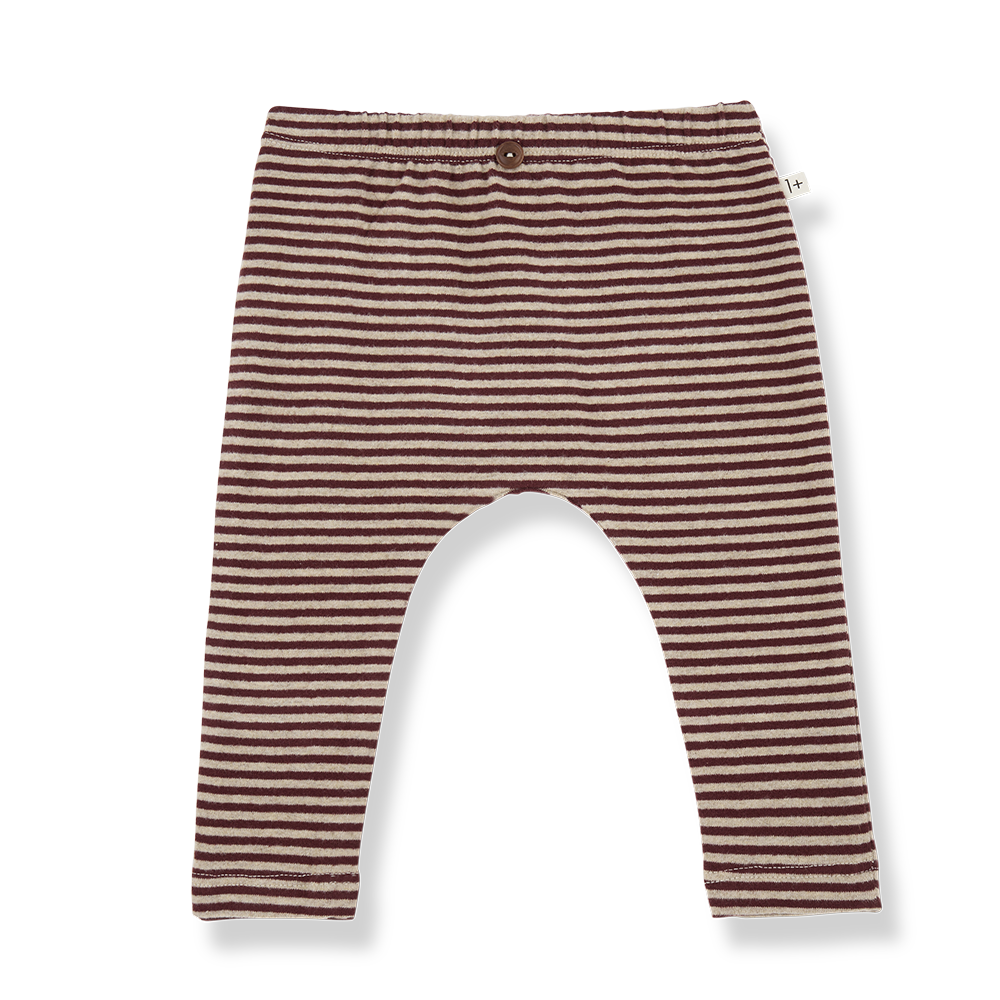 1+ in the family - broek pia - melanzana