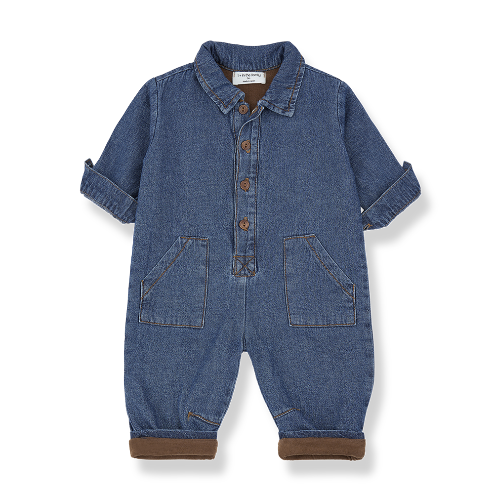 1+ in the family - broek vitus - denim
