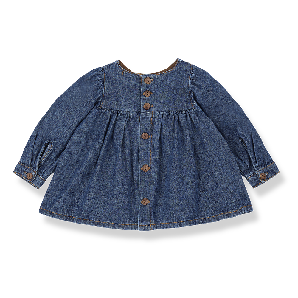 1+ in the family - longsleeve alaior - denim