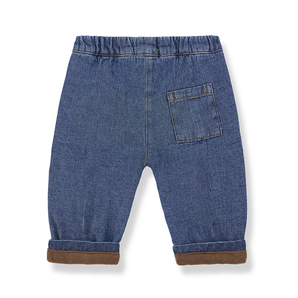 1+ in the family - broek william - denim