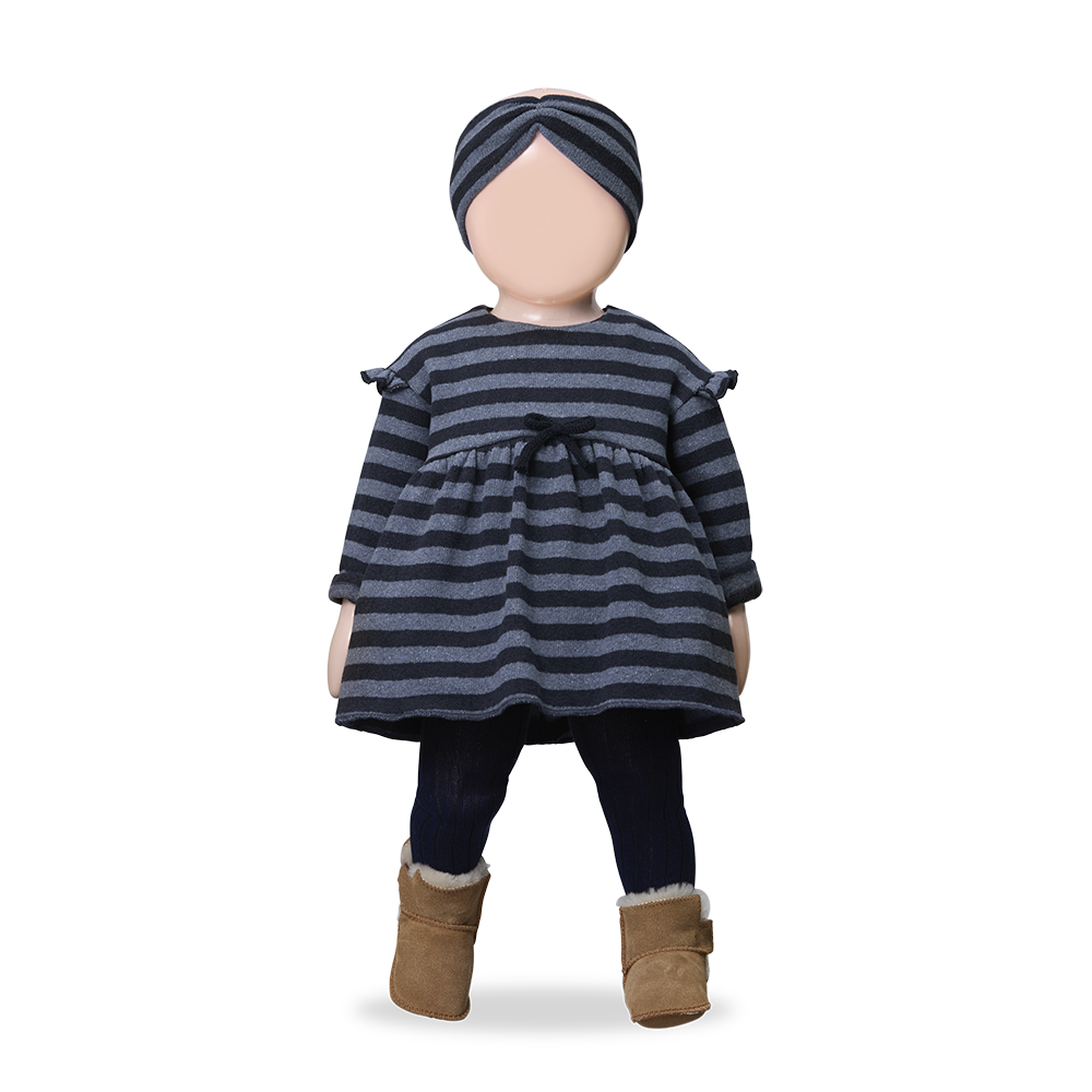 1+ in the family - kleedje thea - denim
