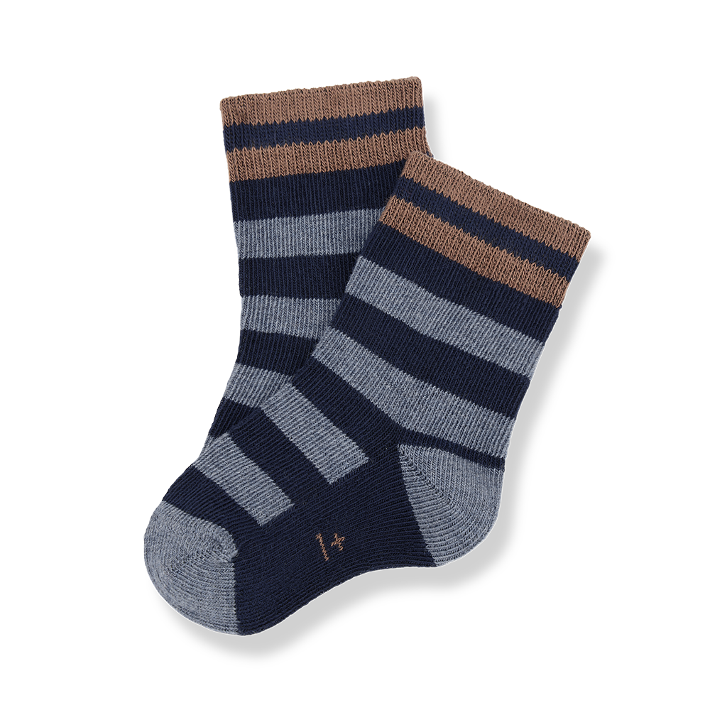 1+ in the family - socks niels - dark blue