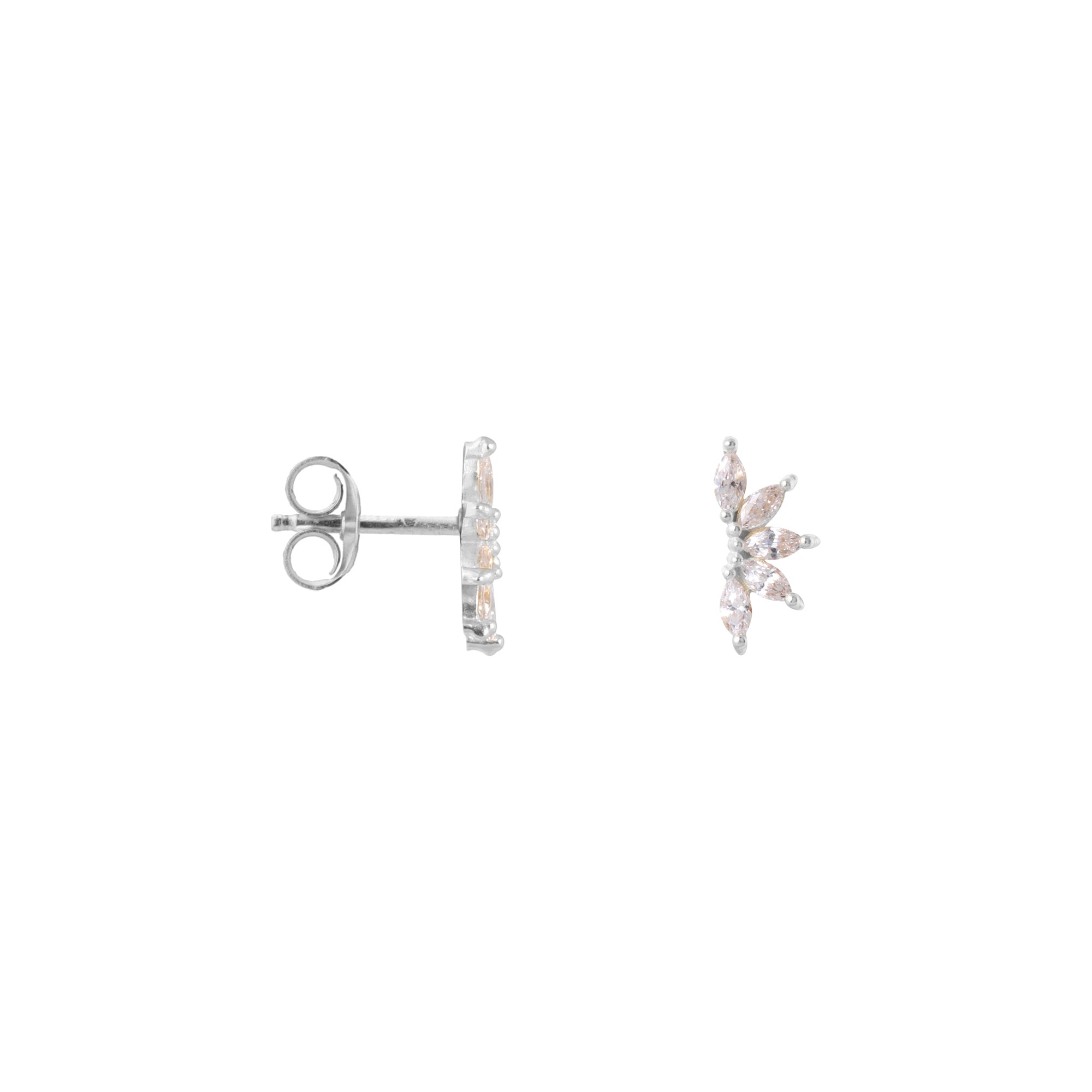Label Kiki - shiny leaf silver