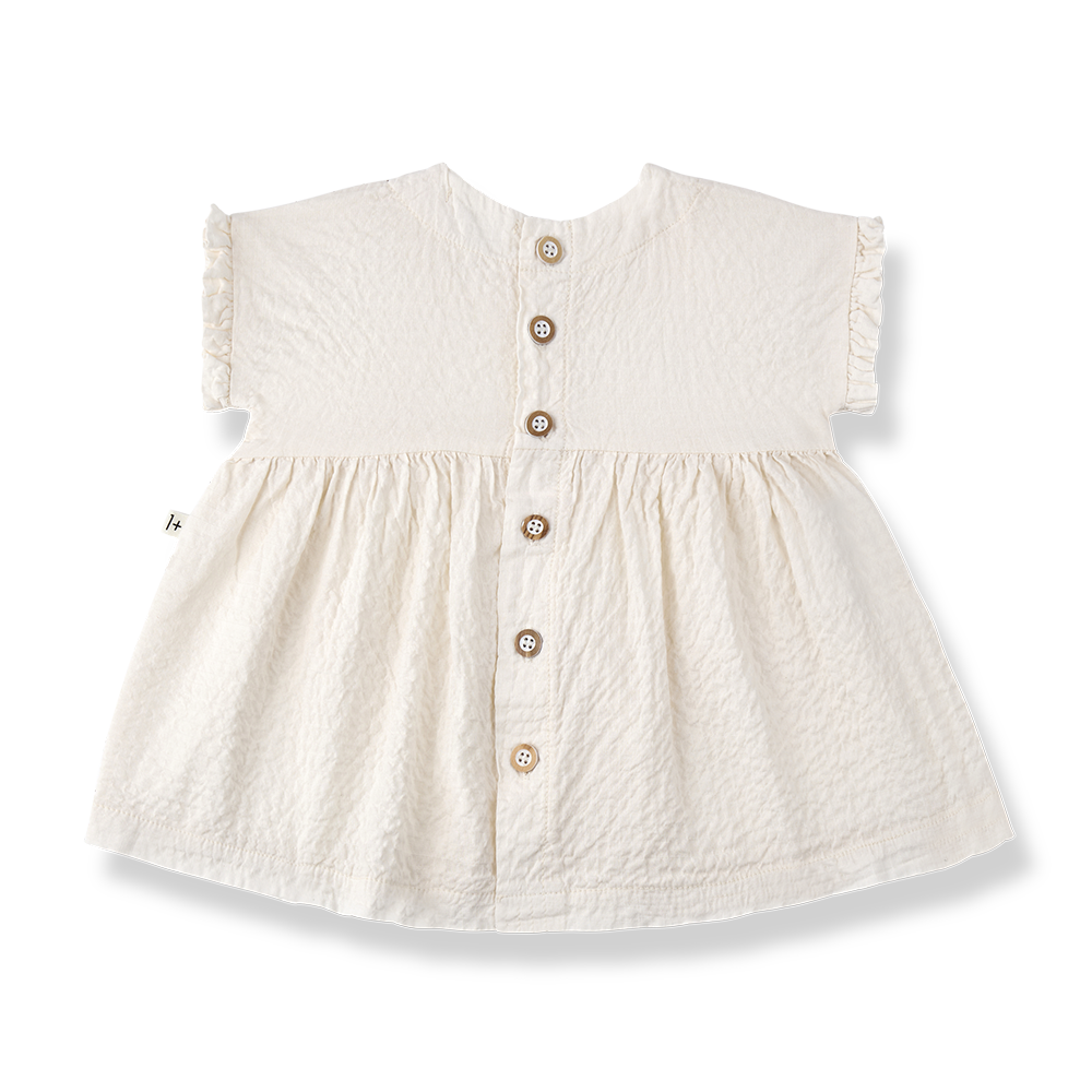 1+ in the family - troya dress - ecru