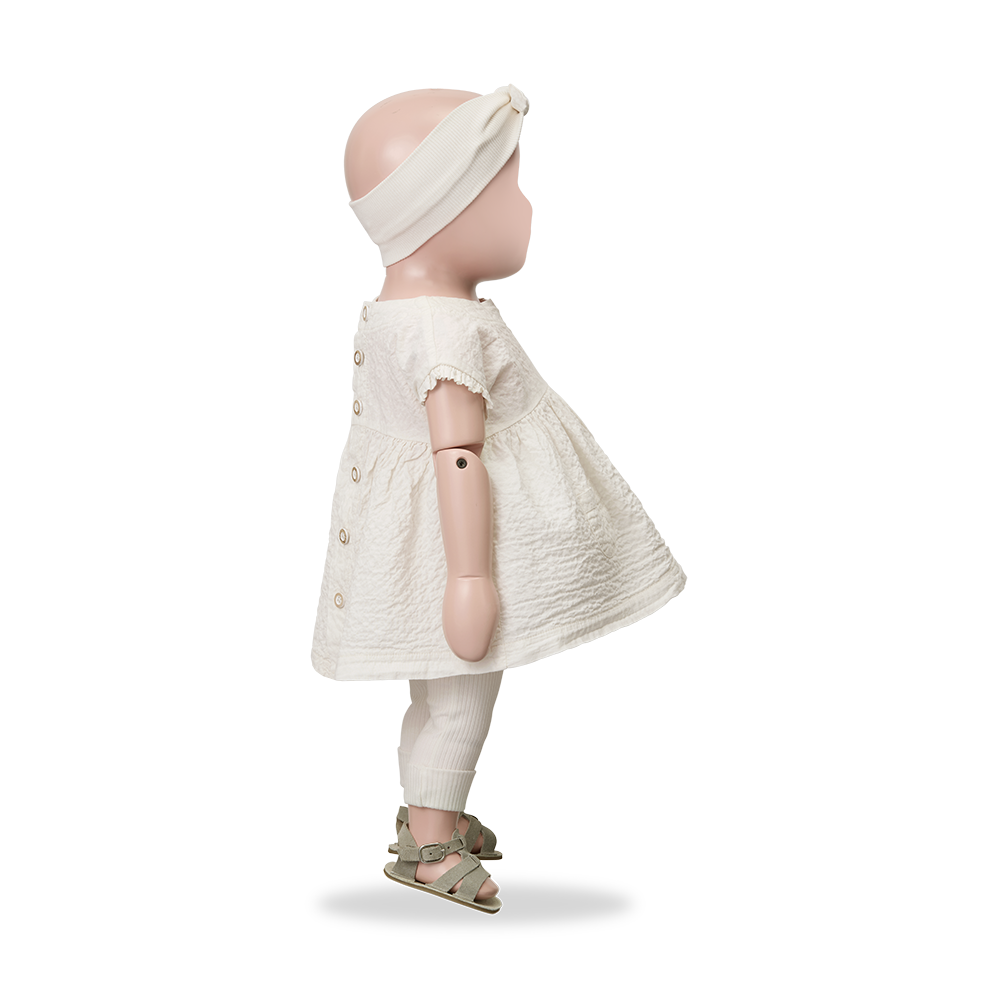 1+ in the family - troya dress - ecru