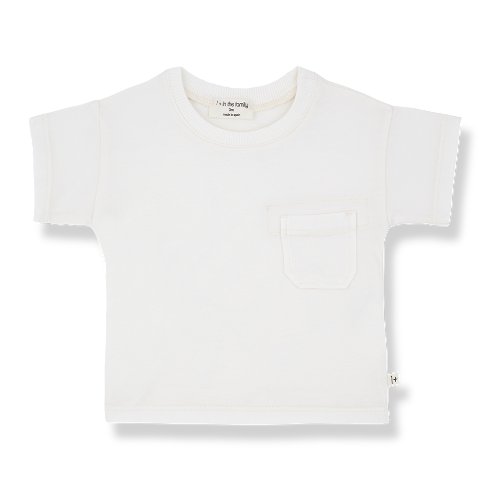 1+ in the family - formentera t-shirt - off white