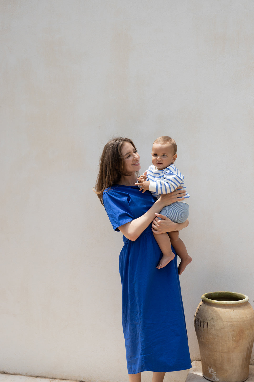 1+ in the family - marroig striped sweater - ultramarine