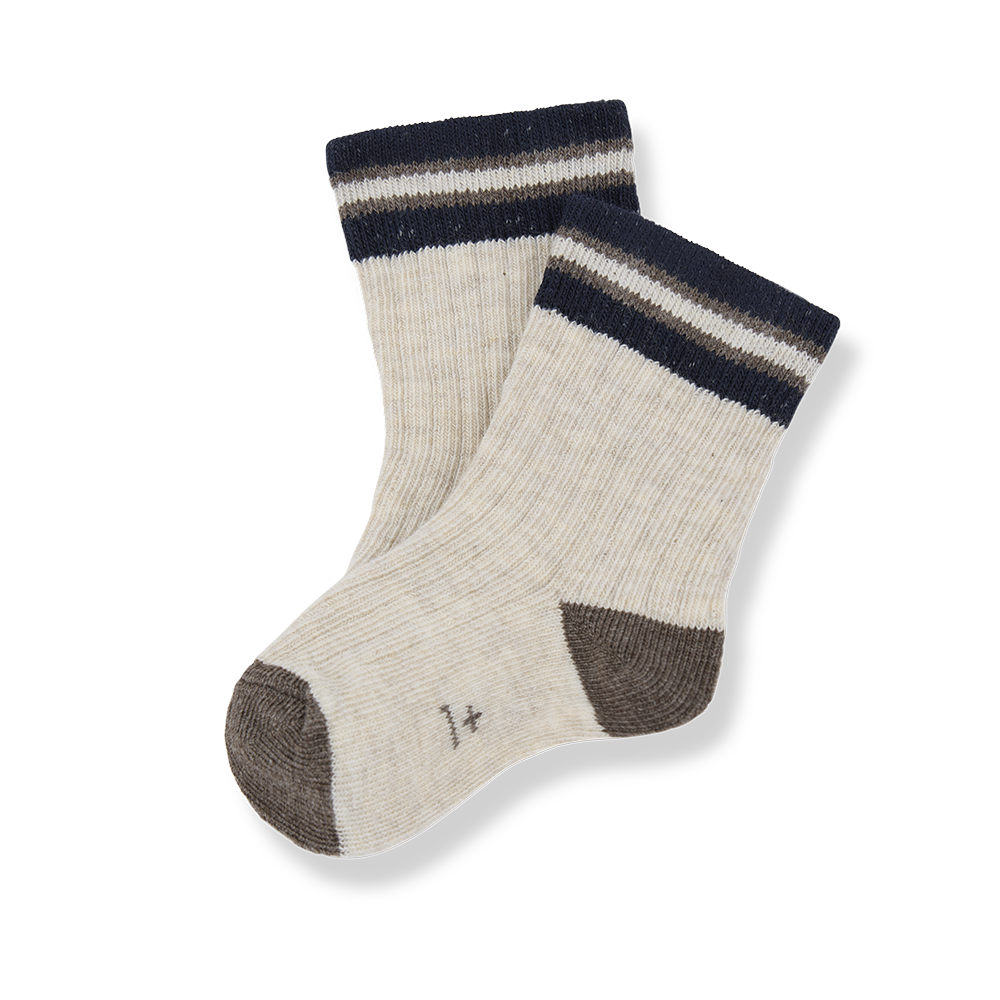 1+ in the family - sicilia socks - rice