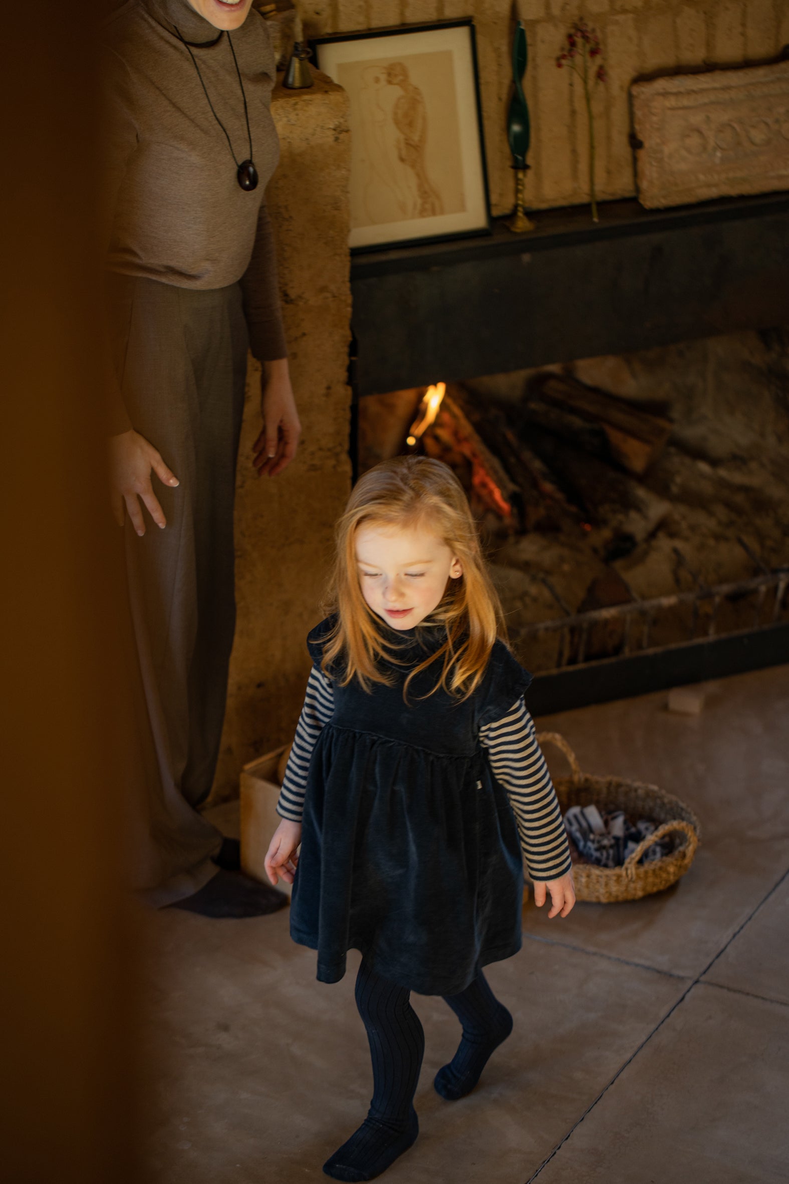 1+ in the family - siracusa tights - blue
