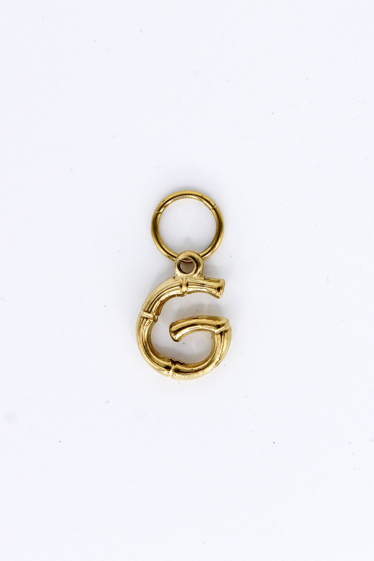Label Kiki - letter G big charm gold