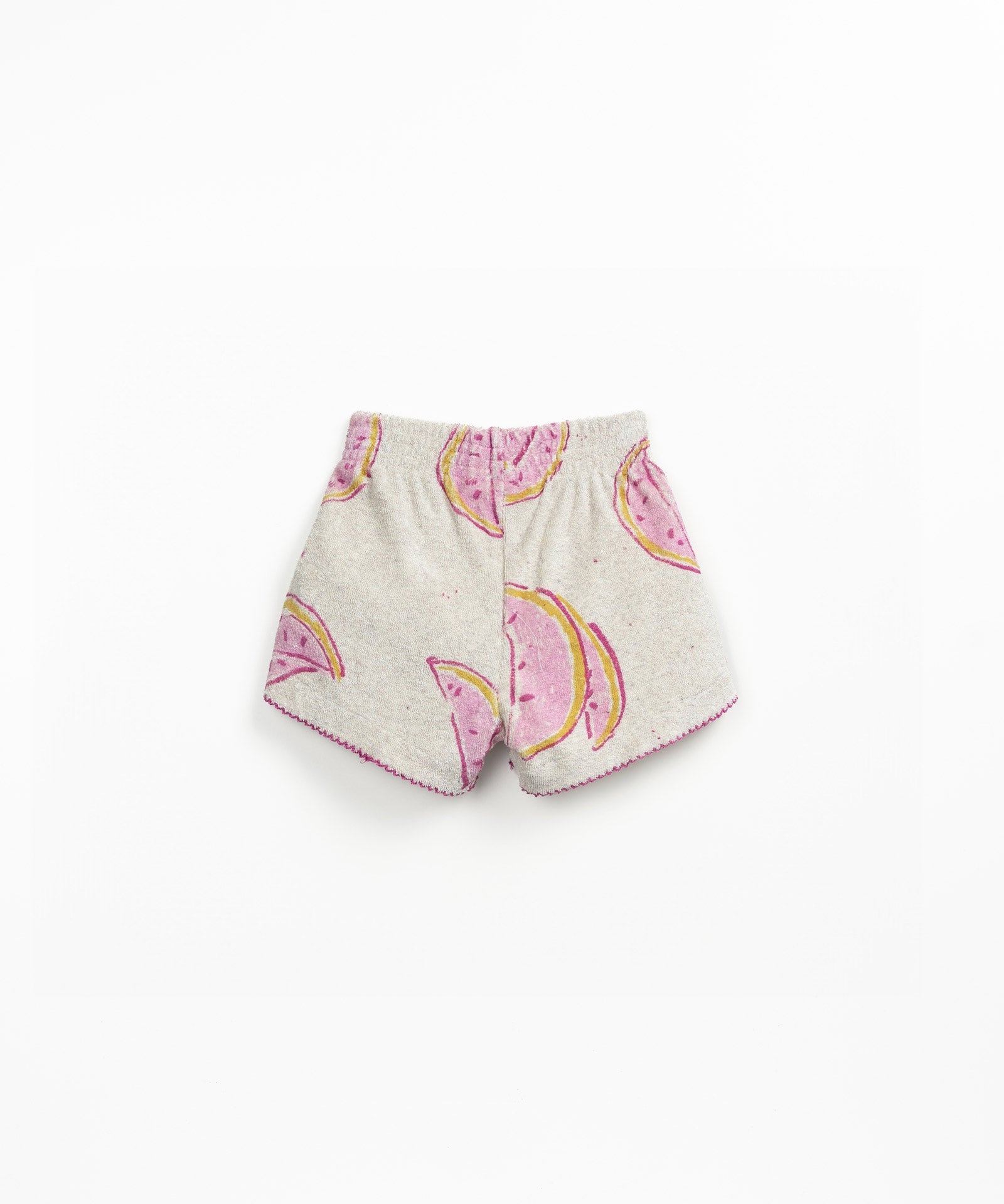 Play Up - printed fleece shorts - grés