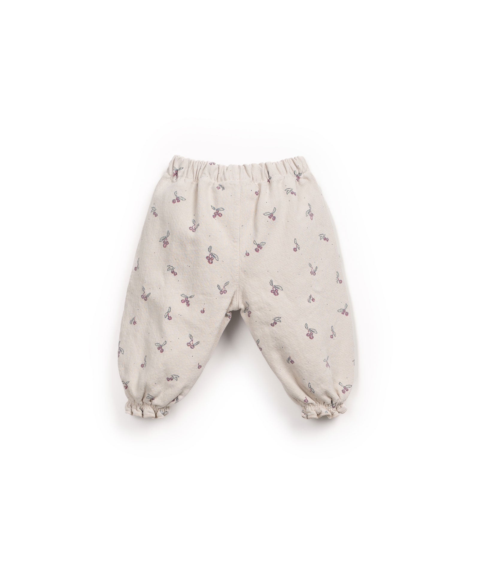 Play Up - printed twill trousers - tones