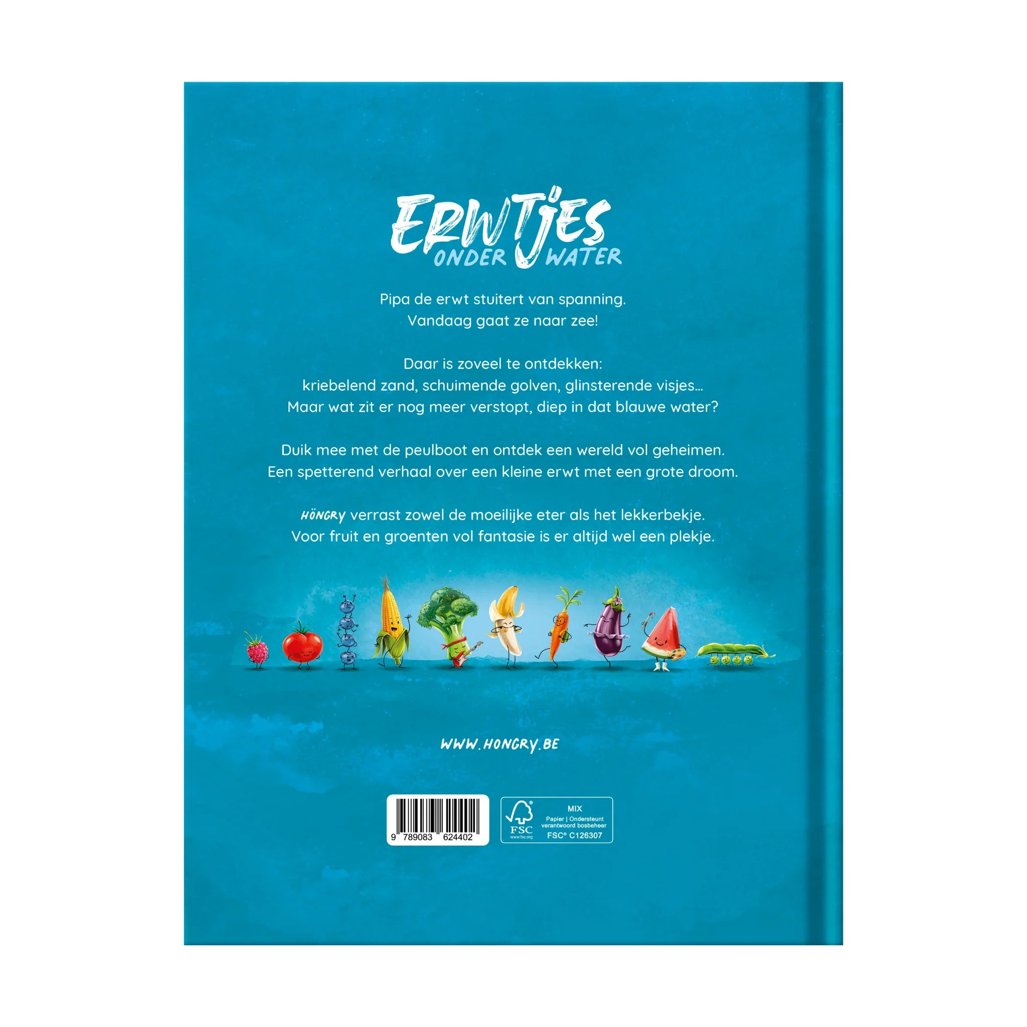 Höngry - boek - erwtjes onder water