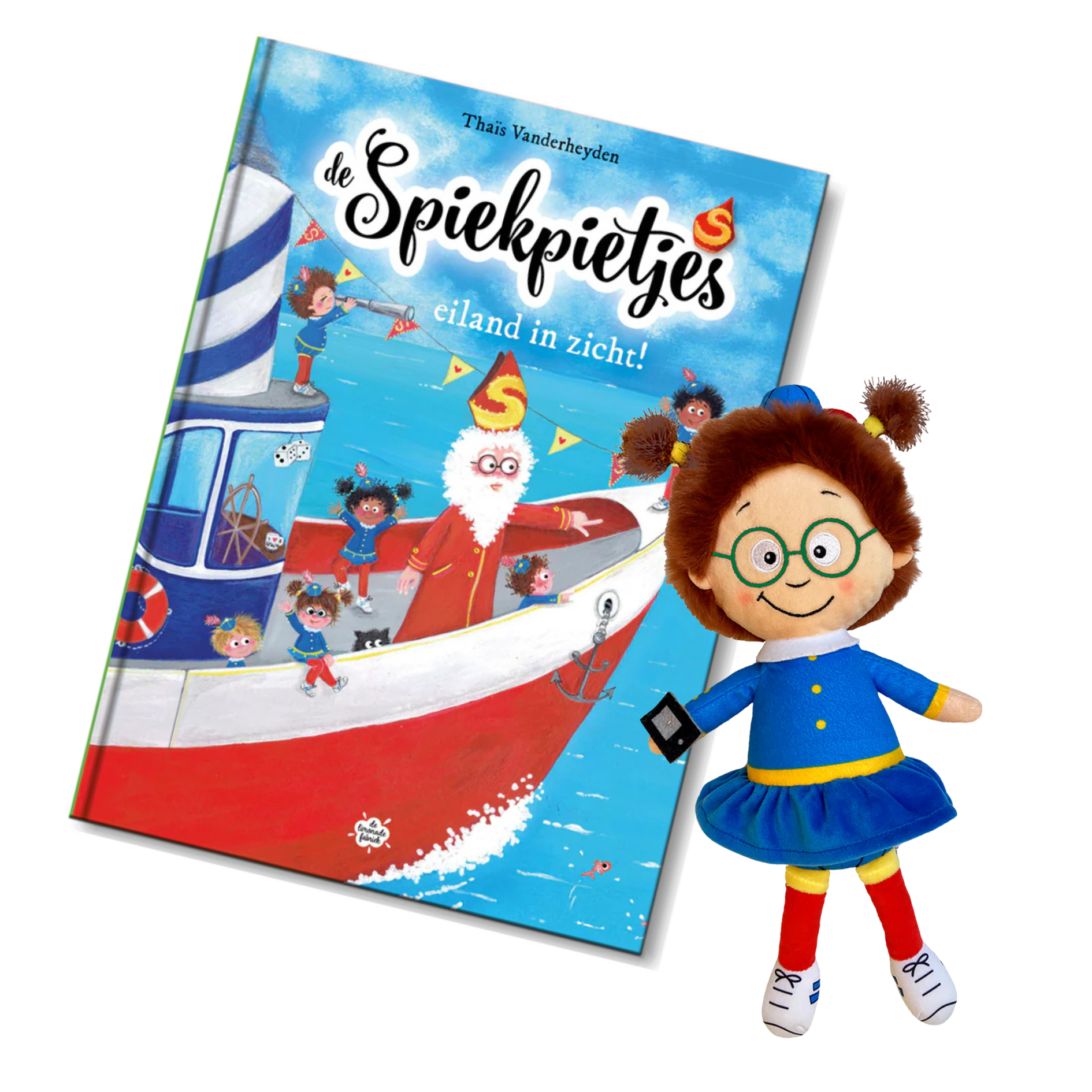 Vanderheyden - voordeelpakken boek eiland in zicht + pop - Anna