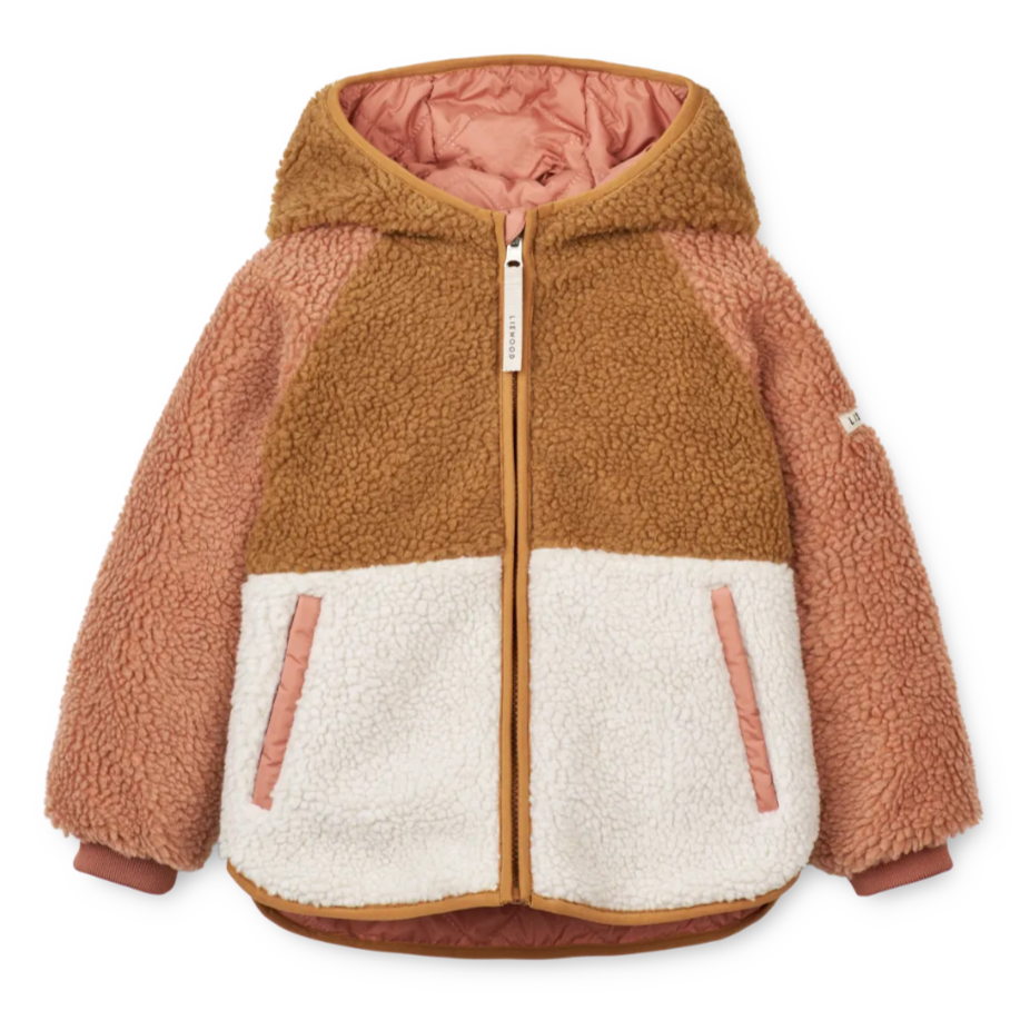 Liewood - jackson reversible jacket - tuscany rose mix