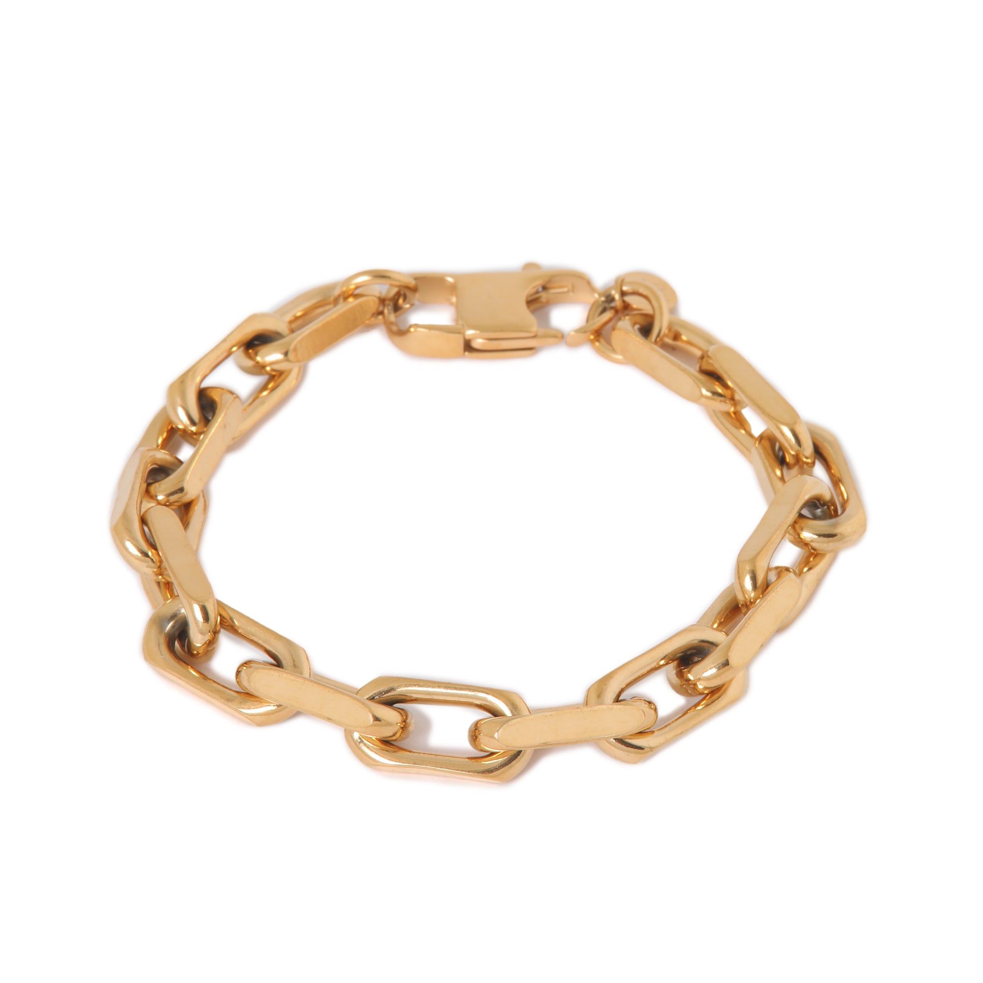 Label Kiki - bold chain bracelet gold