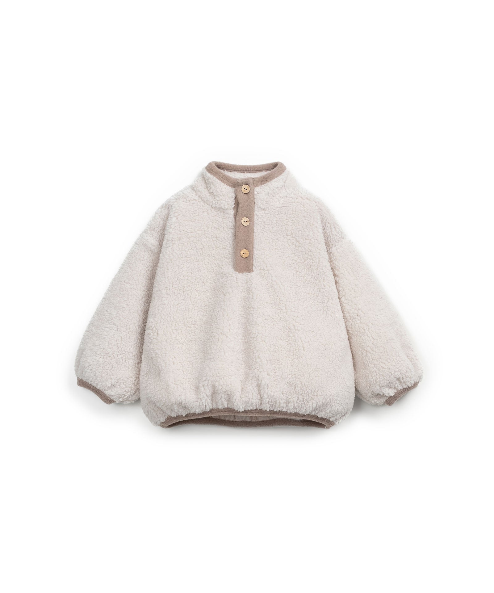Play Up - fur sweater - tones