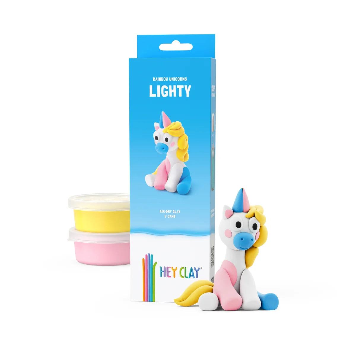 Hey Clay - unicorn lighty - 3 cans