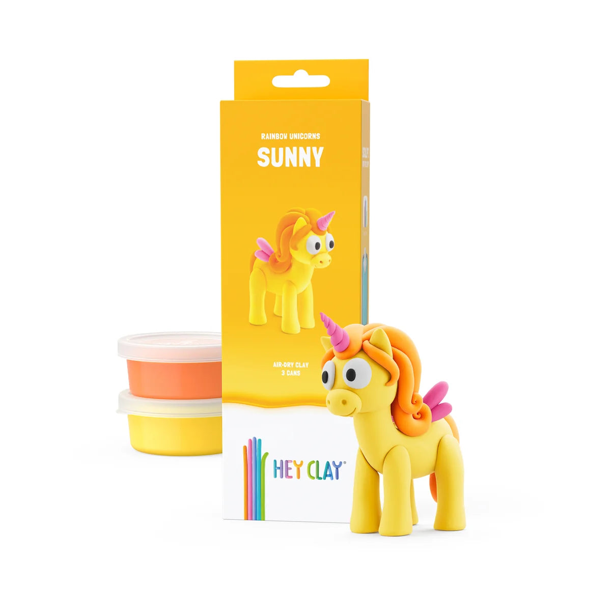 Hey Clay - rainboy unicorn sunny - 3 cans