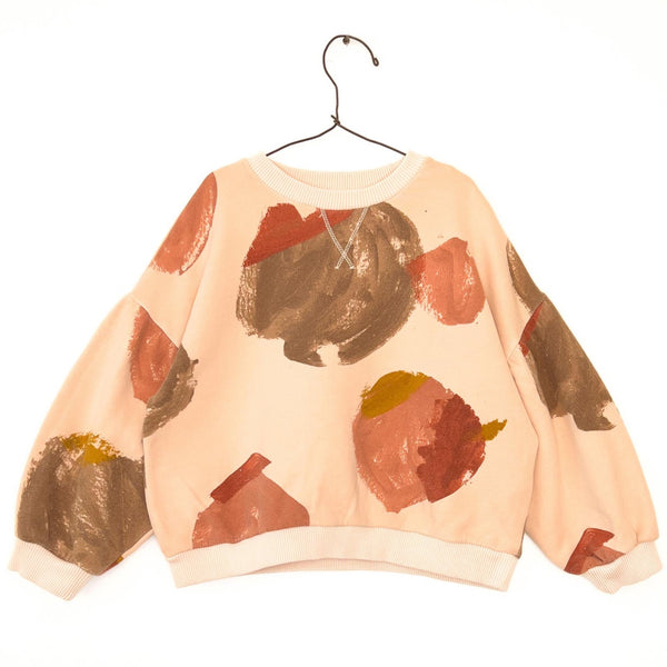 Play Up - printed fleece sweater - conscience