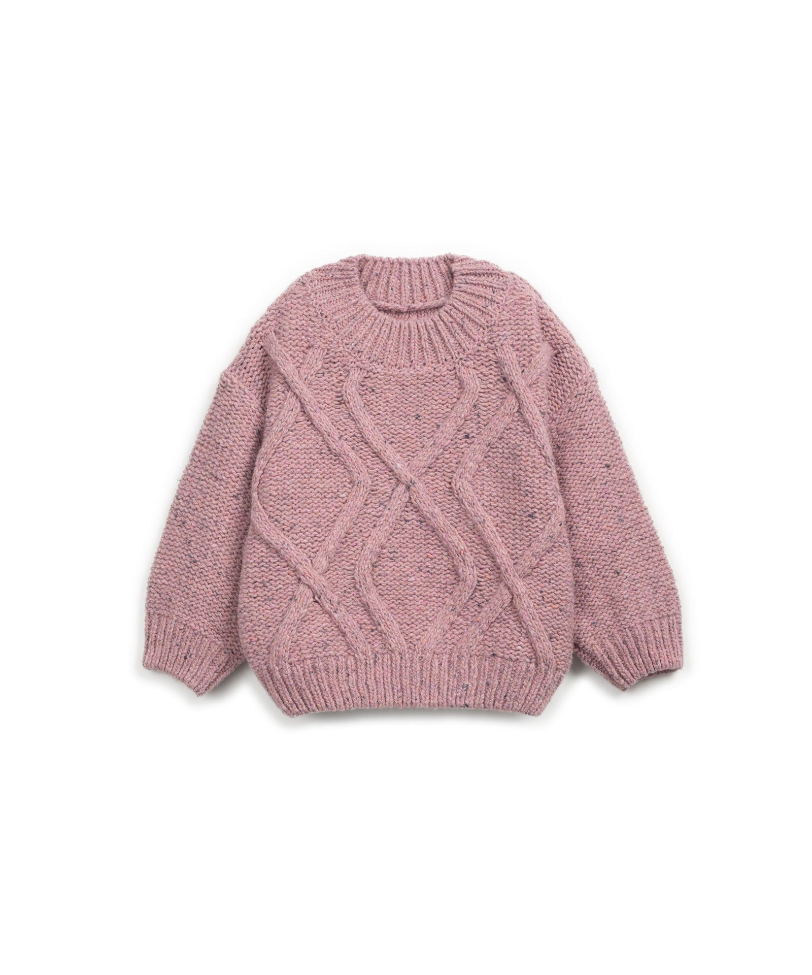 Play Up - knitted sweater - rose