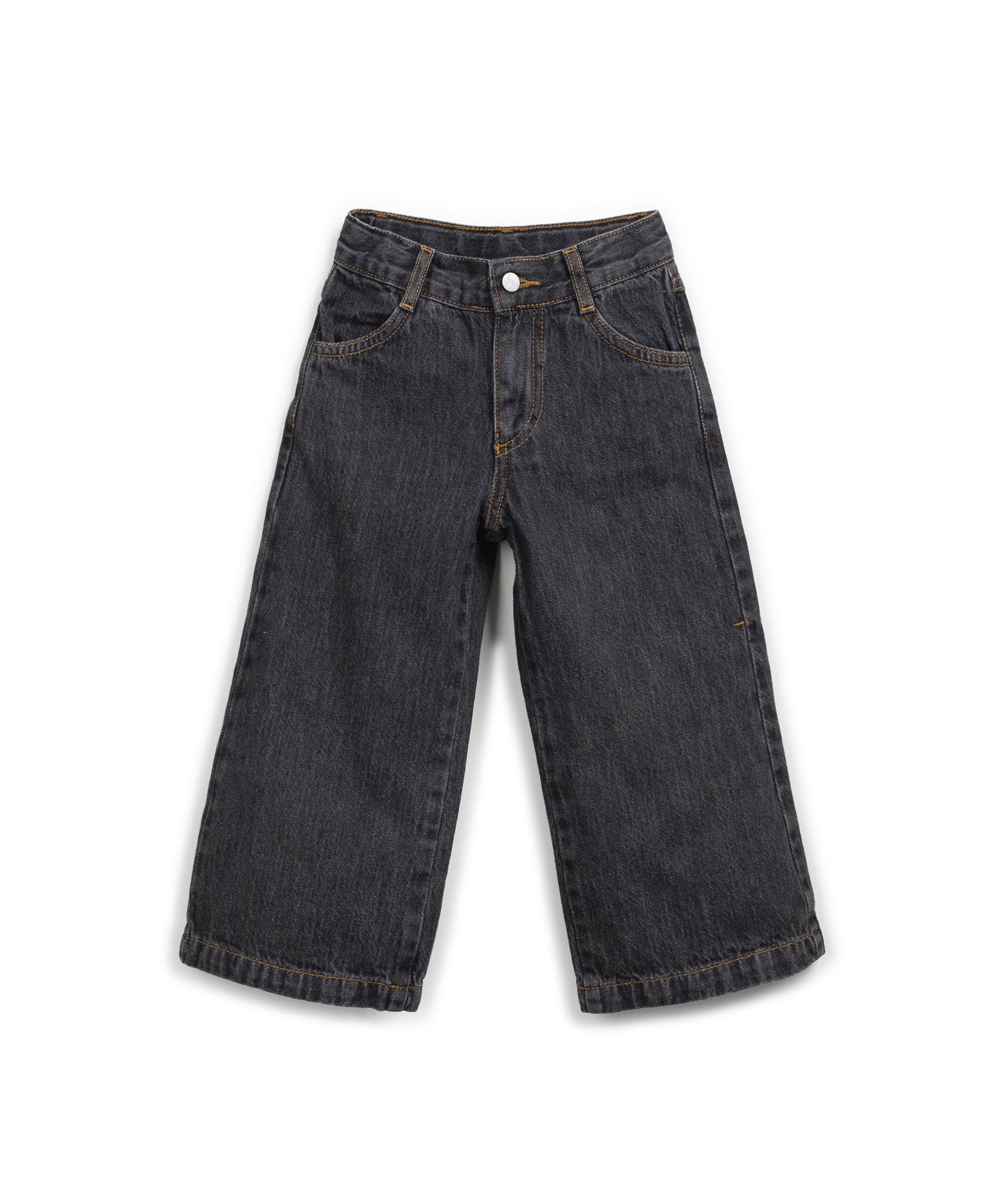 Play Up - denim girl trousers - grafite