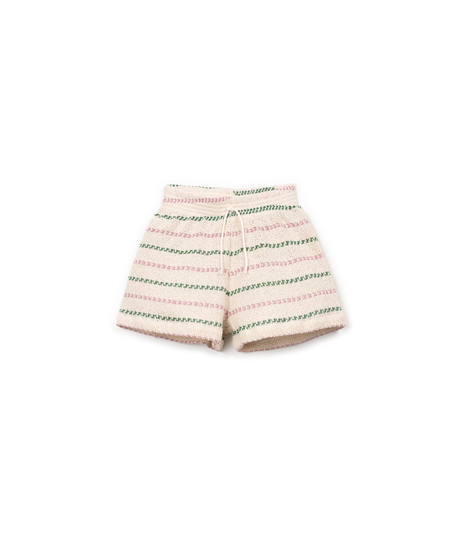 Play Up - striped jersey shorts - sculpture