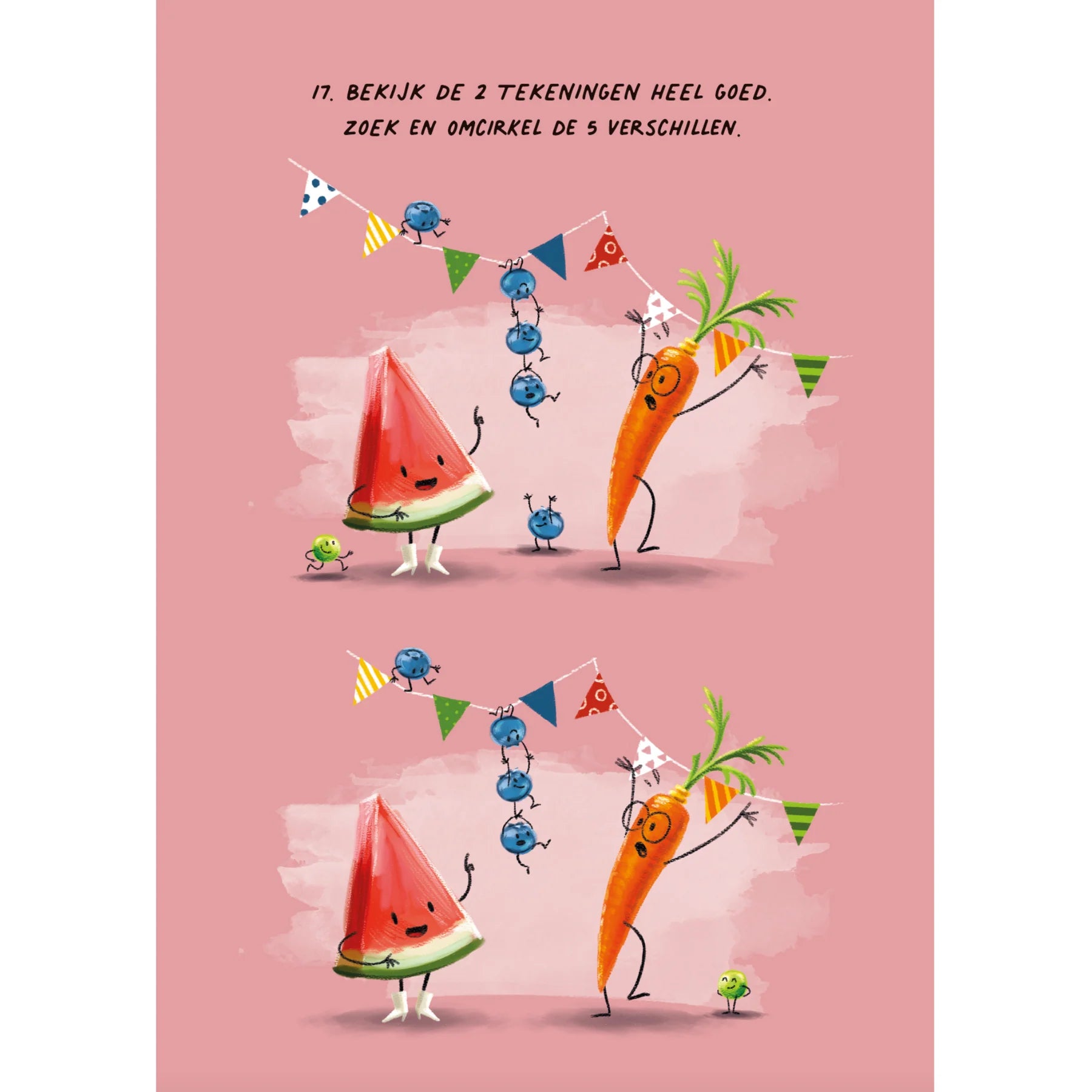 Höngry - boek - mimi watermeloen kleur & doeboek met stickers
