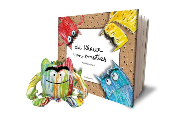 Clavis - boek - de kleur van emoties (boek en knuffel)