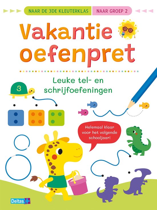 Deltas - vakantie oefenpret - naar de 3de kleuterklas
