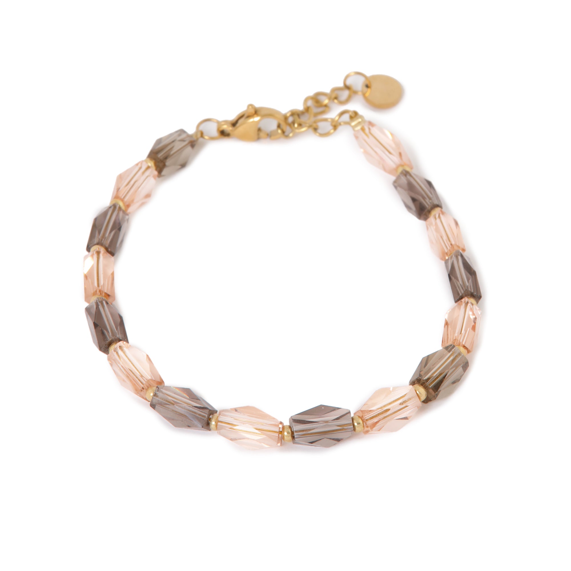 Label Kiki - big terra bracelet gold