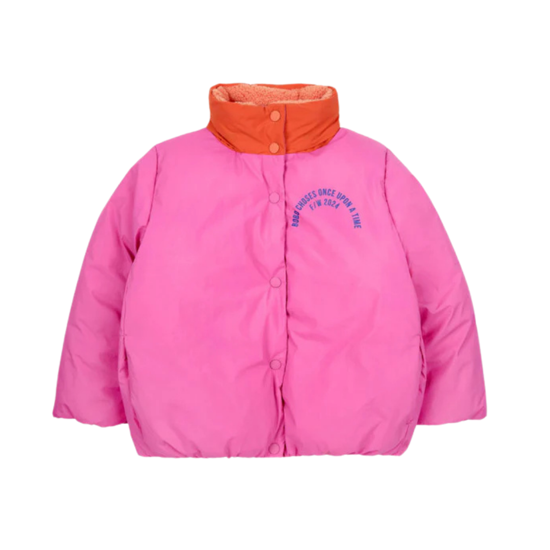 Bobo Choses - kids circle anorak - fuchsia