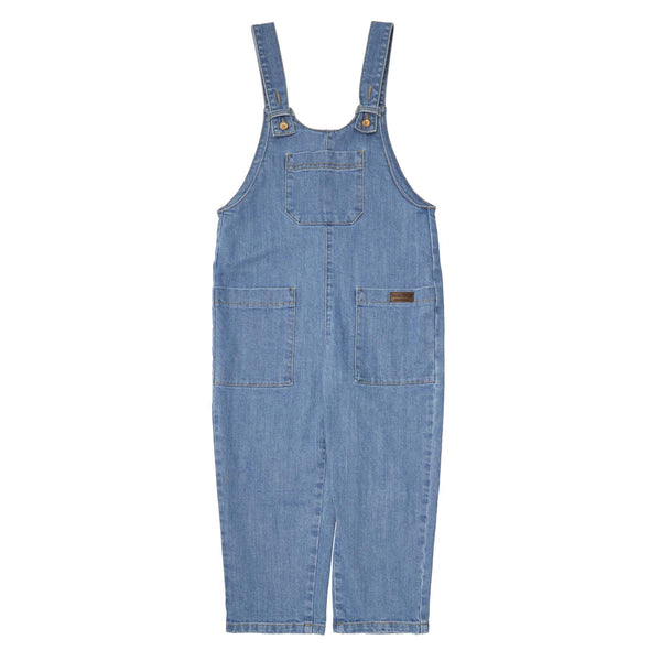 Tocoto Vintage - denim romper - blue