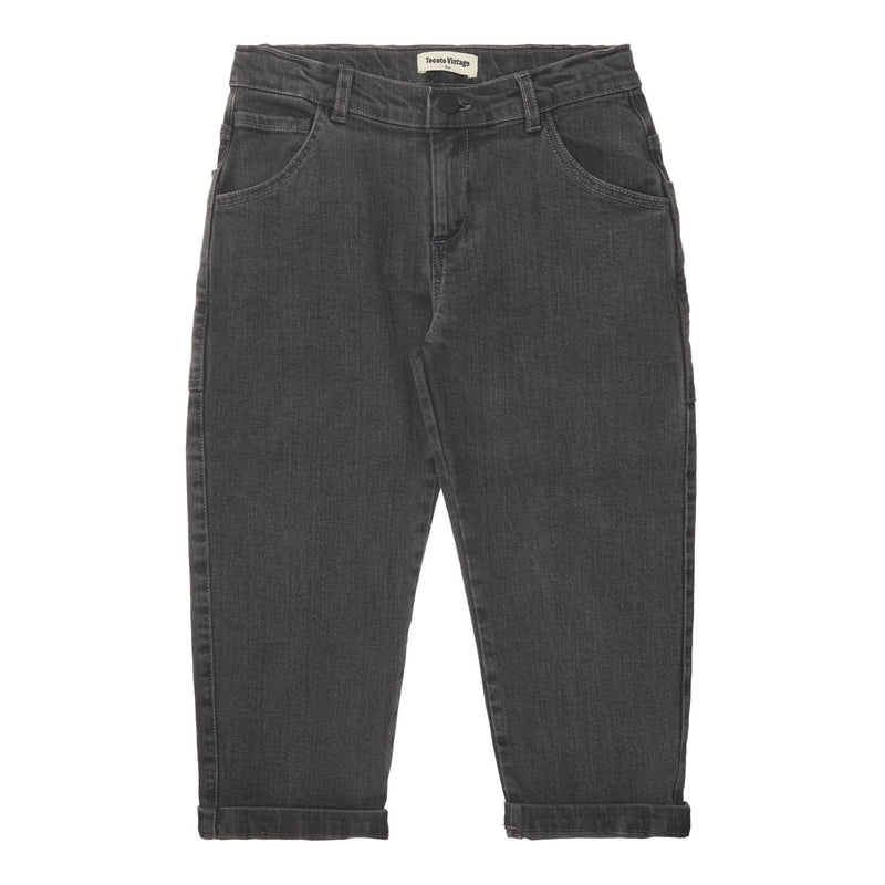 Tocoto Vintage - unisex denim jeans - black
