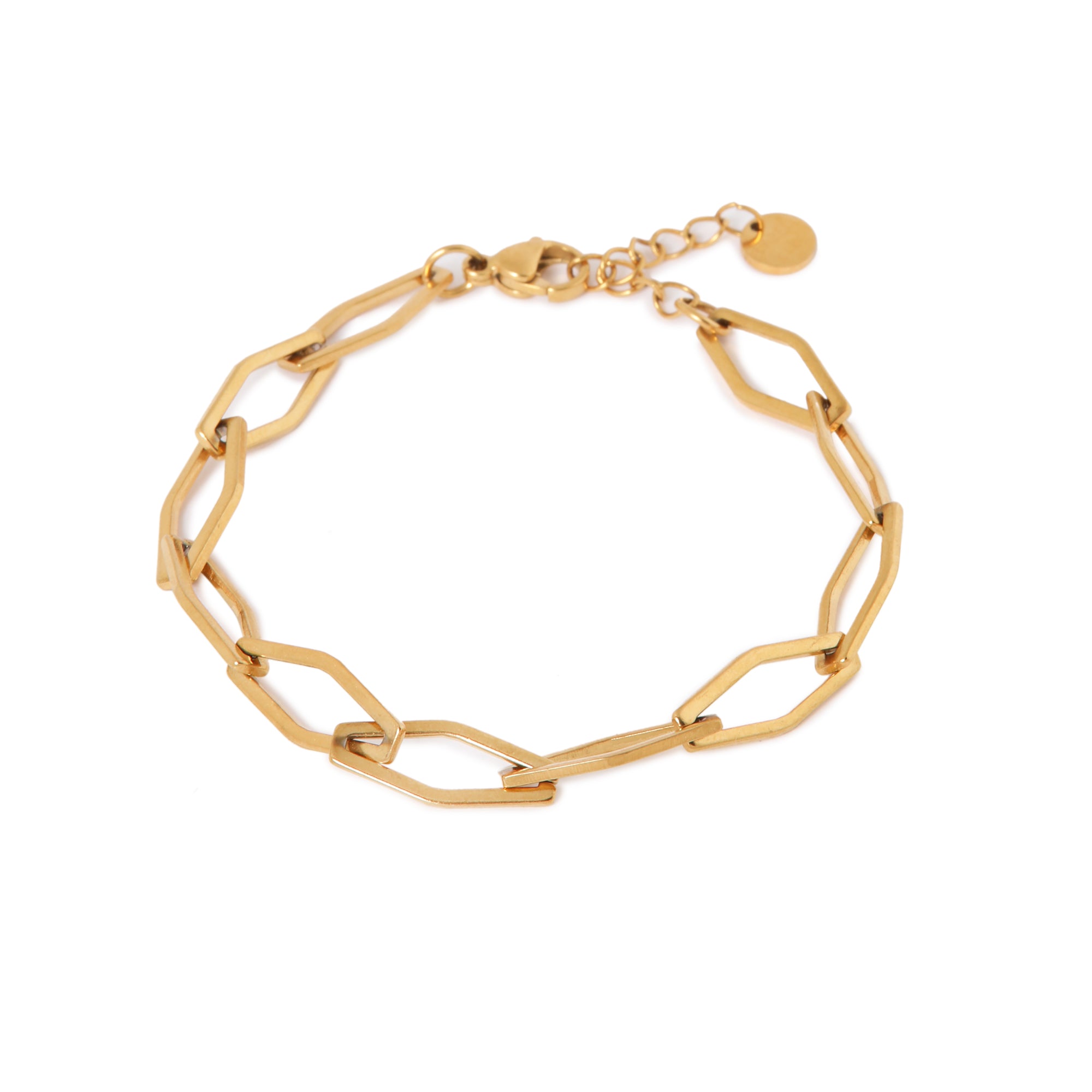 Label Kiki - wobbly bracelet gold