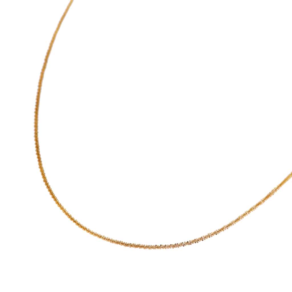Label Kiki - baby bloom necklace gold