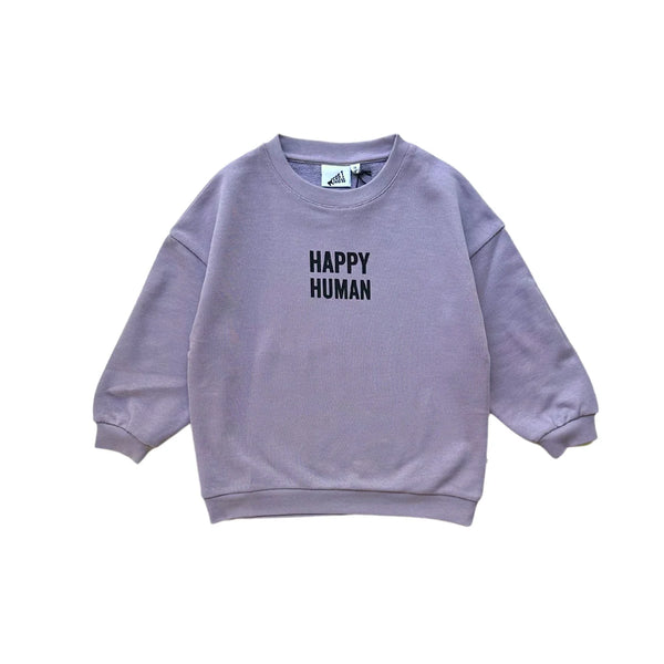 Cos I Said So - sweater happy human - lavender