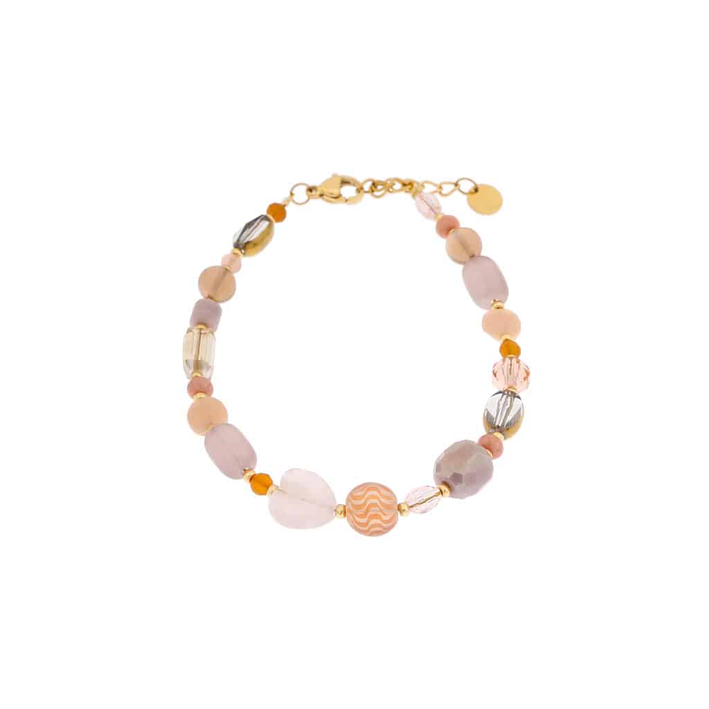 Label Kiki - rose blossom bracelet gold