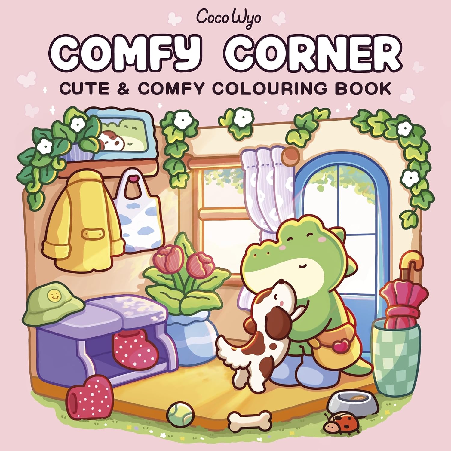 Deltas - kleurboek - Comfy Corner - Cute & Cozy kleurboek Coco Wyo