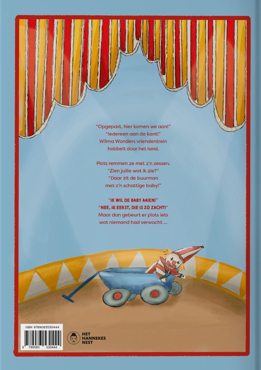 Hanne Luyten - boek - Wilma Wonder en de circusbaby