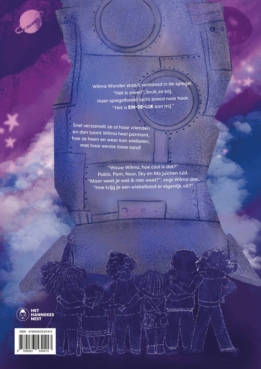 Hanne Luyten - boek - Wilma Wonder en de wiebeltandraket