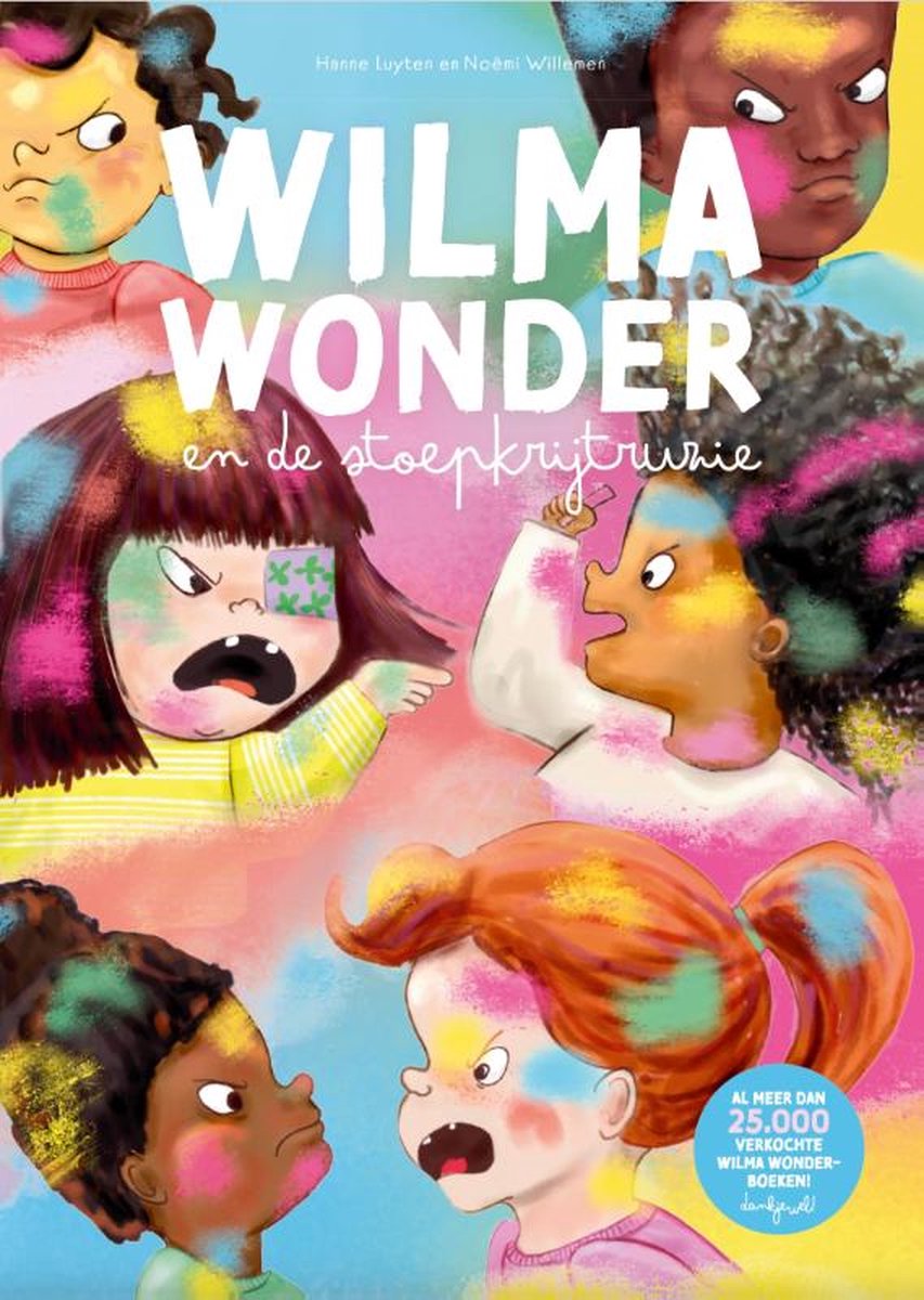 Hanne Luyten - boek - Wilma Wonder en de stoepkrijtruzie