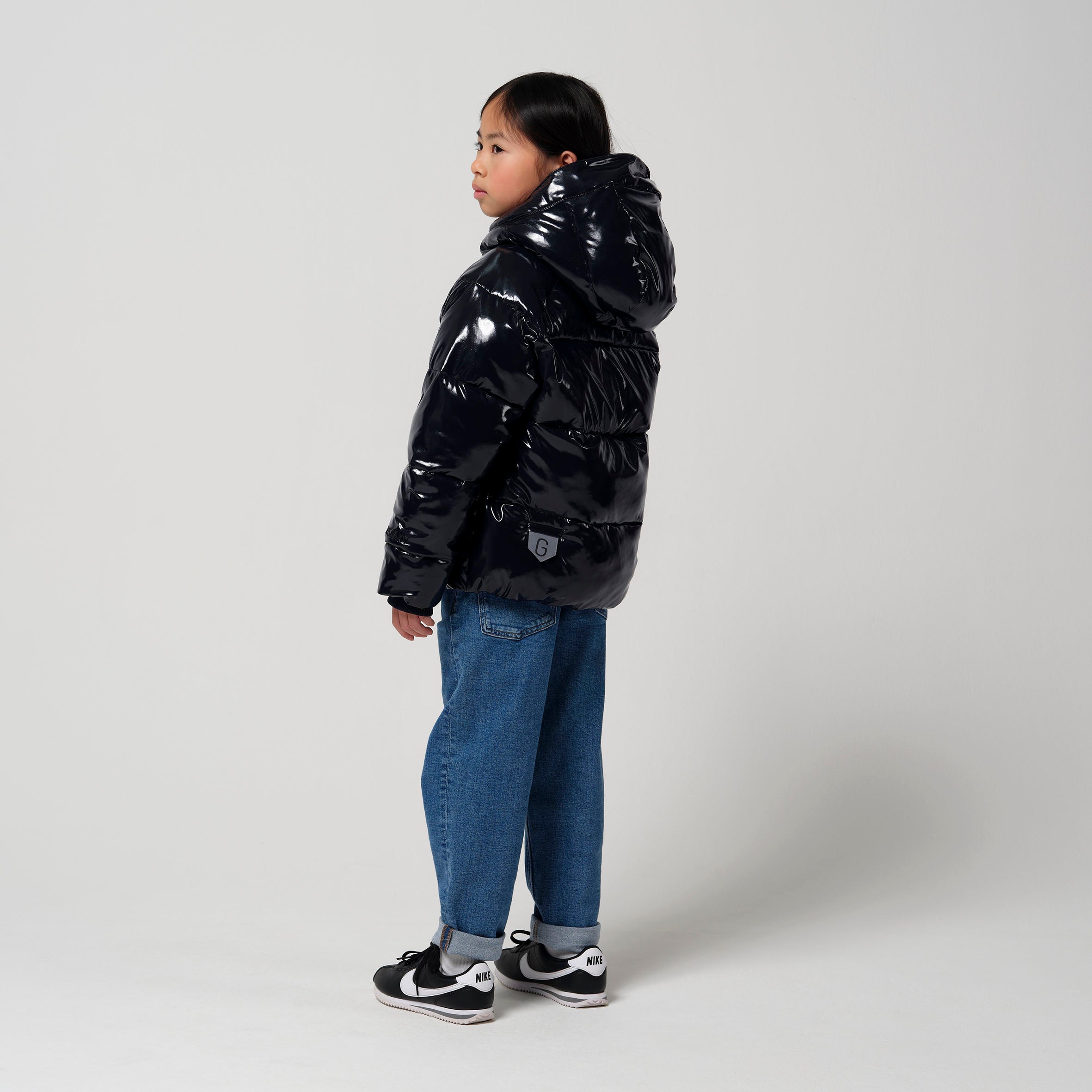 Gosoaky - winterjas flashy dragon - blue gloss