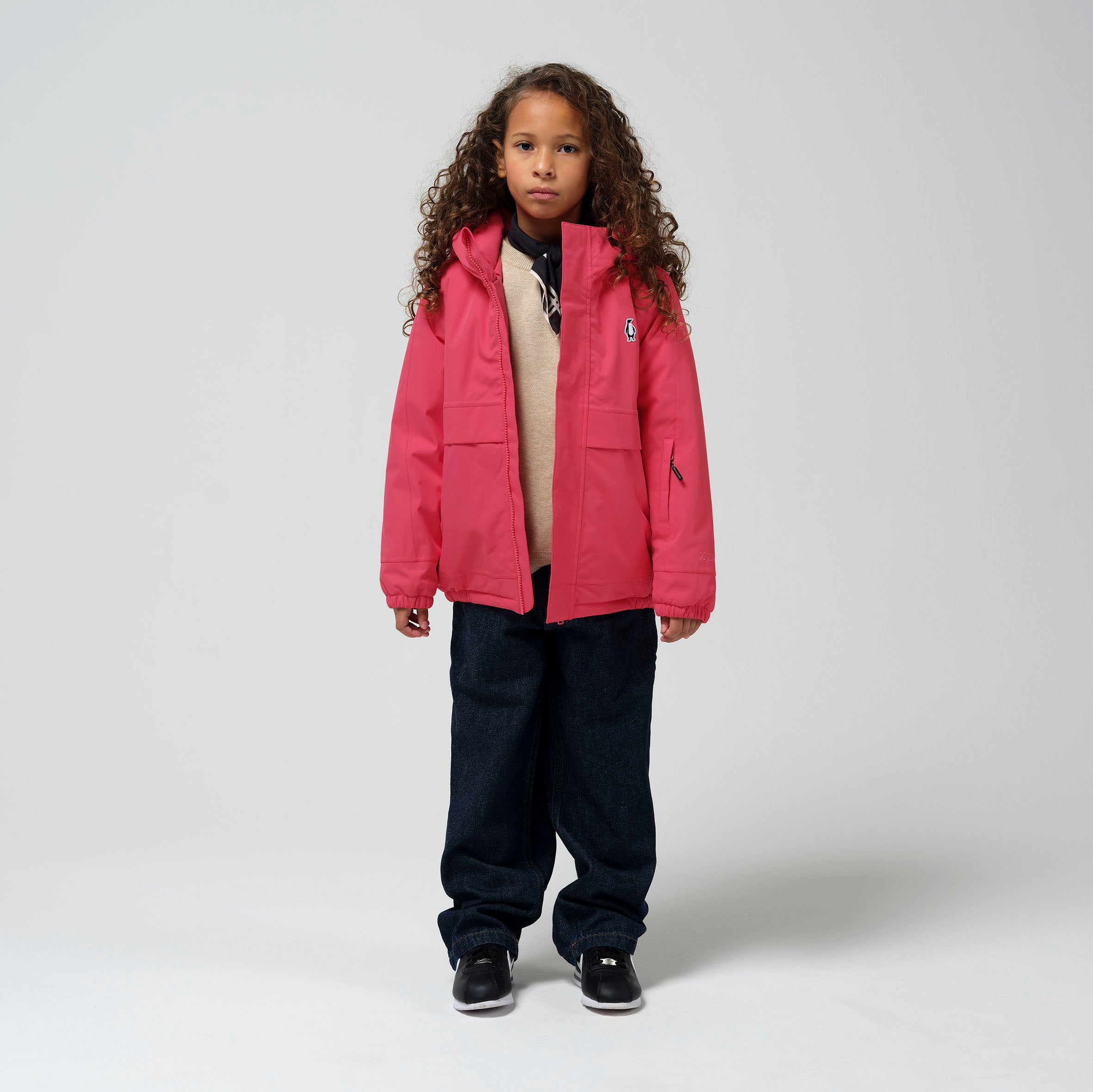 Gosoaky - winterjas smooth lion - paradise pink