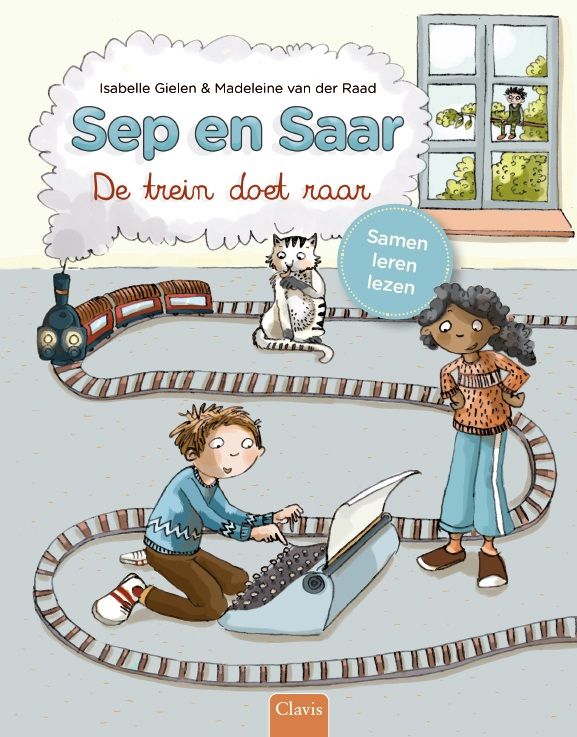 Clavis - leesboek sep en saar - de trein doet raar